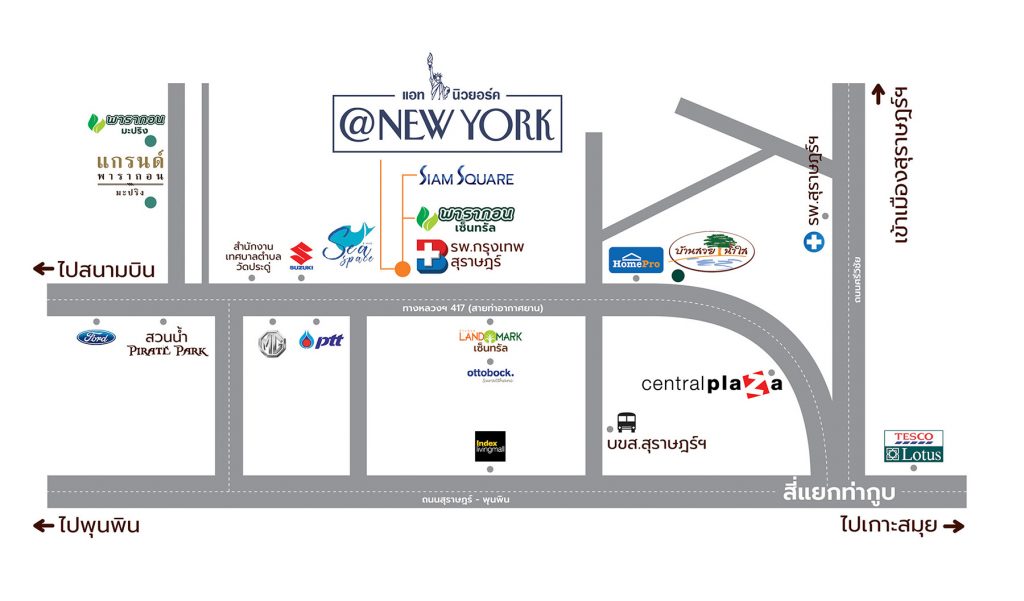 แผนที่โครงการ New York